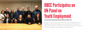 Don Bosco Community Center Participates on UN Panel on Youth Employment